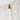 Ombrellone da Giardino Boho in Cotone Bianco con Nappe h 2,5 m Large
