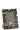 Portafoto con decorazione Geometrica  in Legno e Resina colore Nero e Oro (15x16,5x20cm) - Viron.it