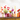 Set 3 Vasi Monofiore in Vetro Trasparente Colorato Arancione Giallo Rosa - Ballon