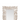 Specchio Decapato Bianco in Legno Massello di Mango da Interno 52 cm