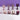 Set 6 Bicchieri Acqua in Vetro Decorato 340ml - Coral Provence Villa d'Este - Viron.it