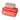 Set Portapranzo + Posate colore Corallo - CANDY READY S - Viron.it