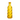 Bottiglia Acqua e Bevande in Resina Martellata Effetto Vetro Colore Giallo 1 l - Leonard