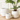 Set di 3 Portavasi Bombati per Piante in Ceramica Colore Bianco