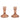 Candelabro Vetro colore Ambra - 115 x 170 mm - Viron.it