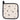 Presina cotone colore Beige fantasia Nero - 20x20 cm - Viron.it
