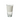 Vaso in Vetro Trasparente e  Bianco Extra Small h 25 cm - Delph