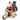 Statuetta Babbo Natale con Moto - h 210 mm - Viron.it