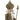Statuetta Decorativa Natalizia Schiaccianoci con Perline colore Oro h 32 cm - Viron.it
