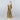 Statuetta Decorativa Natalizia Santa Claus colore Oro e Argento h 39 cm - Viron.it