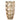 Vaso da Interno in Vetro colore Oro h 32 cm - Louis Large - Viron.it