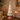Albero di Natale decorativo rosa e oro con dettagli eleganti