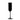 Set 6 Flute in Vetro colore Nero 21cl - Nordic Excelsa - Viron.it