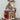 Calendario Avvento Esagonale in Legno Colore Rosso con Led h 35 cm - Buddy - Viron.it