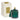 Potiche in Vetro colore Verde con Candela Profumazione Bosco 220 Gr - Viron.it