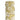 Candela Decorata con Perline e Stelle Bianche h 15 cm - Viron.it