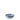 Bowl rotondo in ceramica blu puntinata stile nordico