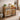 Madia in legno massello rustica stile vintage, ideale per cucina e soggiorno