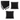Cuscino nero decorativo con ricami tono su tono, paillettes e nappe boho chic