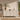 Credenza bianca moderna con ante decorate ad arco e finitura effetto legno