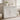 Madia in legno intagliato bianco stile shabby chic