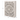 Mobile credenza shabby chic con lavorazione mandala intagliata a mano
