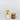 Set Candela + Profumatore con Fiore in ceramica Capodimonte Miele - Viron.it