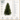 Albero di Natale artificiale Nordic 190 cm con effetto realistico, rami in polietilene, LED integrati e struttura in metallo.
