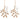 Set 2 Pendenti in Legno Decorazione Albero Peace&Joy - Viron.it