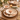 Set piatti 18 pezzi in gres color crema con decorazioni mongolfiere vintage e bordo marrone anticato