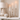 Set portacandele in marmo beige design moderno elegante
