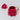 Contenitore Alberello di Natale Color Rosso 10 cm - Viron.it