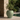 Vaso da esterno verde salvia dal design moderno con linee decorative sinuose