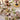 Vassoio Flower Garden ambientato su tavola elegante con coordinato floreale