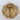 Zucca in resina colore Oro cm 25,5x25,5x23 - Viron.it