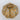 Zucca in resina colore Oro cm 25,5x25,5x23 - Viron.it