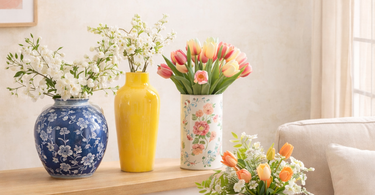 idee per arredare casa con vasi decorativi