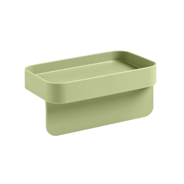 Porta Spugna in Pilopropilene con Porta Panni Colore Verde - Battigia Blim