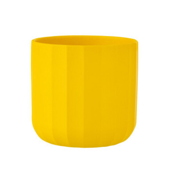 Vaso Decorativo per Piante in Ceramica Colore Giallo  Ø 13.5 cm Small - Summer