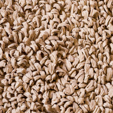Tappeto da Interno 60x120 cm Artigianale in Fibre Miste Colore Beige Scuro - Tartufo