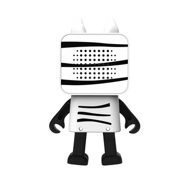 Altoparlante Cassa musicale Speaker Bluetooth che danza e balla - Zebra