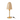 Lampada da Tavolo in Metallo Colore Oro e Paralume Colore Beige h 46.5 cm