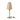 Lampada da Tavolo in Metallo Colore Oro e Paralume Colore Beige h 46.5 cm