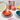 Set 18 Piatti in Porcellana Stoneware Multicolore - Cocoon
