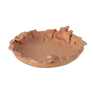Svuotatasche Rotondo Ceramica Colore Rosa Antico Small - Ibiza