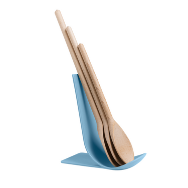 Poggiamestolo Antiscivolo in Polipropilene Colore Blu - Stand Blim