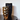 Vaso in Vetro colore Nero e Oro 32h cm -  Louis Glass