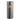Candela Led in Vetro Colore Grigio con Cera Realistica h 25 cm