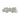 Decorazione Murale 9 Specchi con Struttura in Metallo Colore Argento