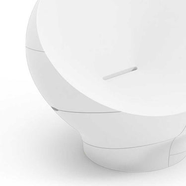 Poltrona Resistente per Esterni Colore Bianco Stie Moderno - Vera Lyxo